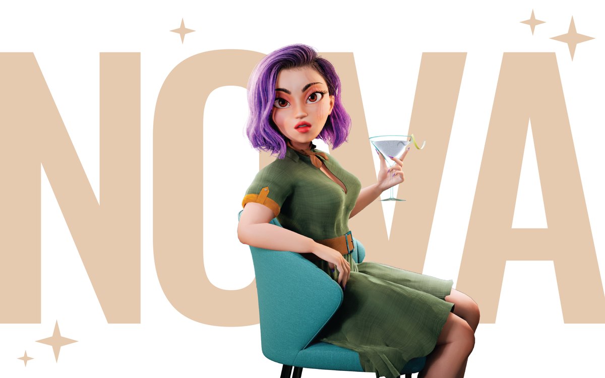 Nova, the Women and Weapons virtual influencer